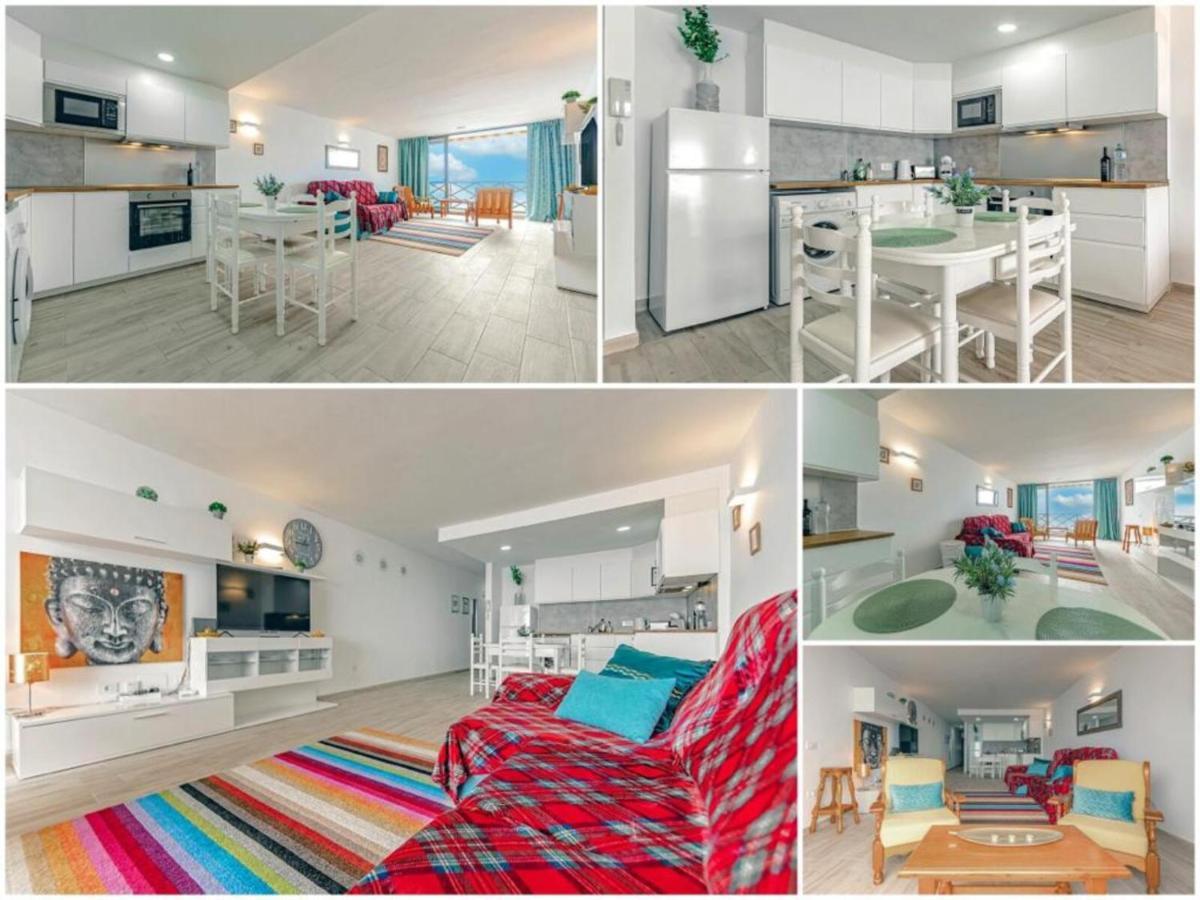 Neptuno Oceanview Suite With Pool And Beach Private Access Puerto de Santiago  Dış mekan fotoğraf